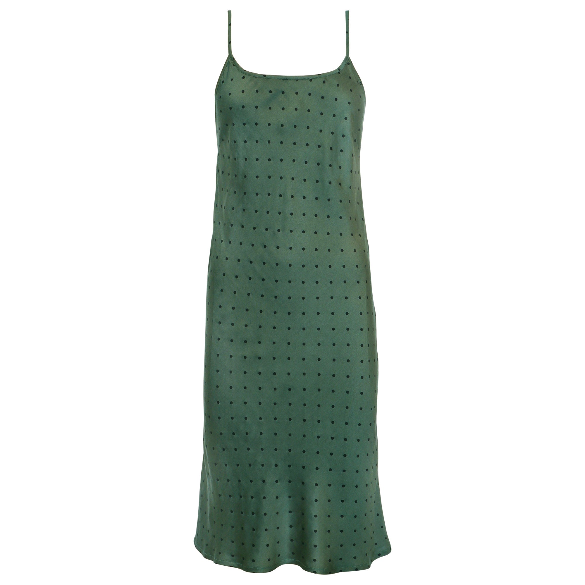warehouse green polka dot dress Ladies Dresses Warehouse Green Polka Dot Dress Retro Girls' Vintage Short Sleeved Polka Dots Dress Vintage