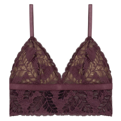 GINA BRALETTE BURGUNDY