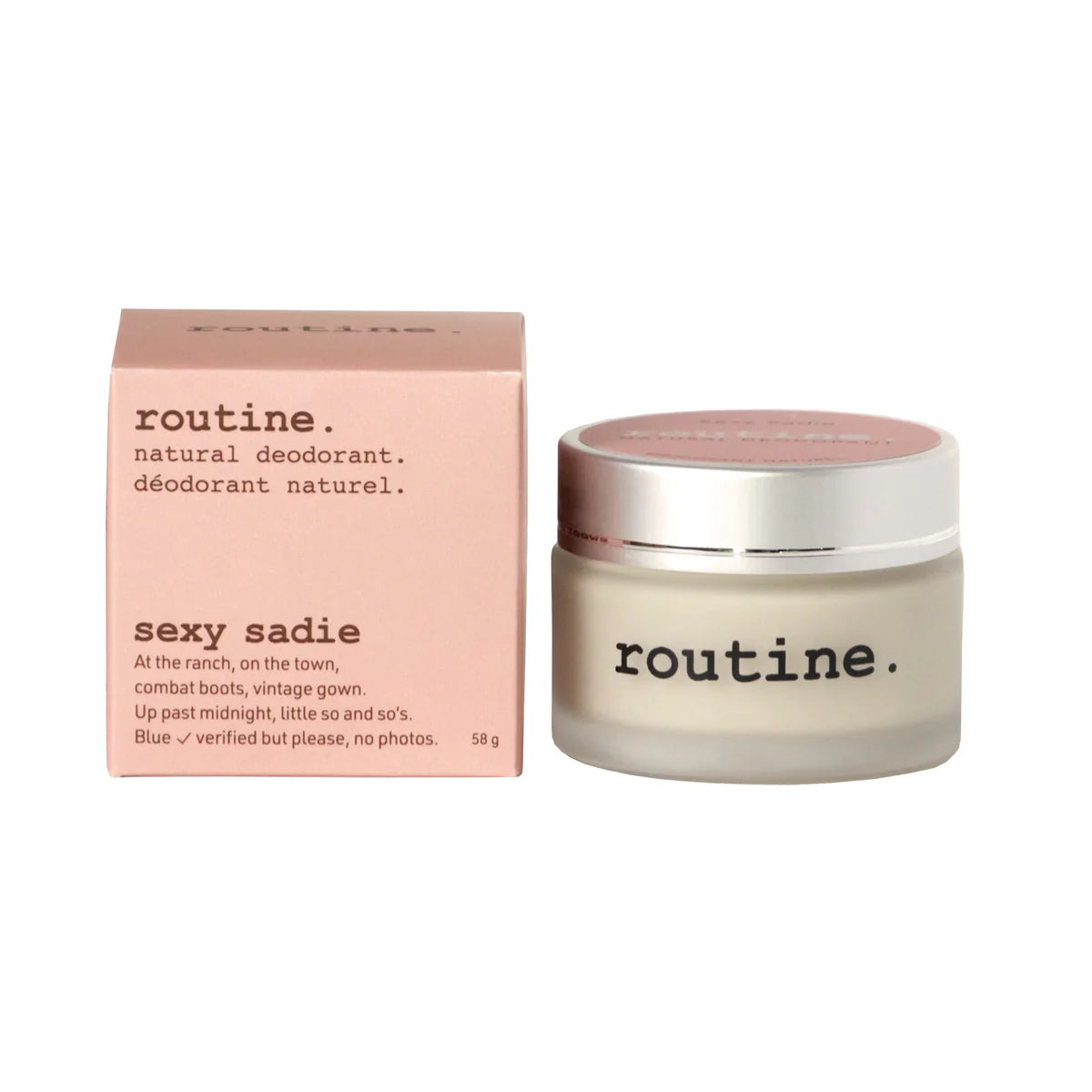 DÉODORANT CRÈME SEXY SADIE DE ROUTINE