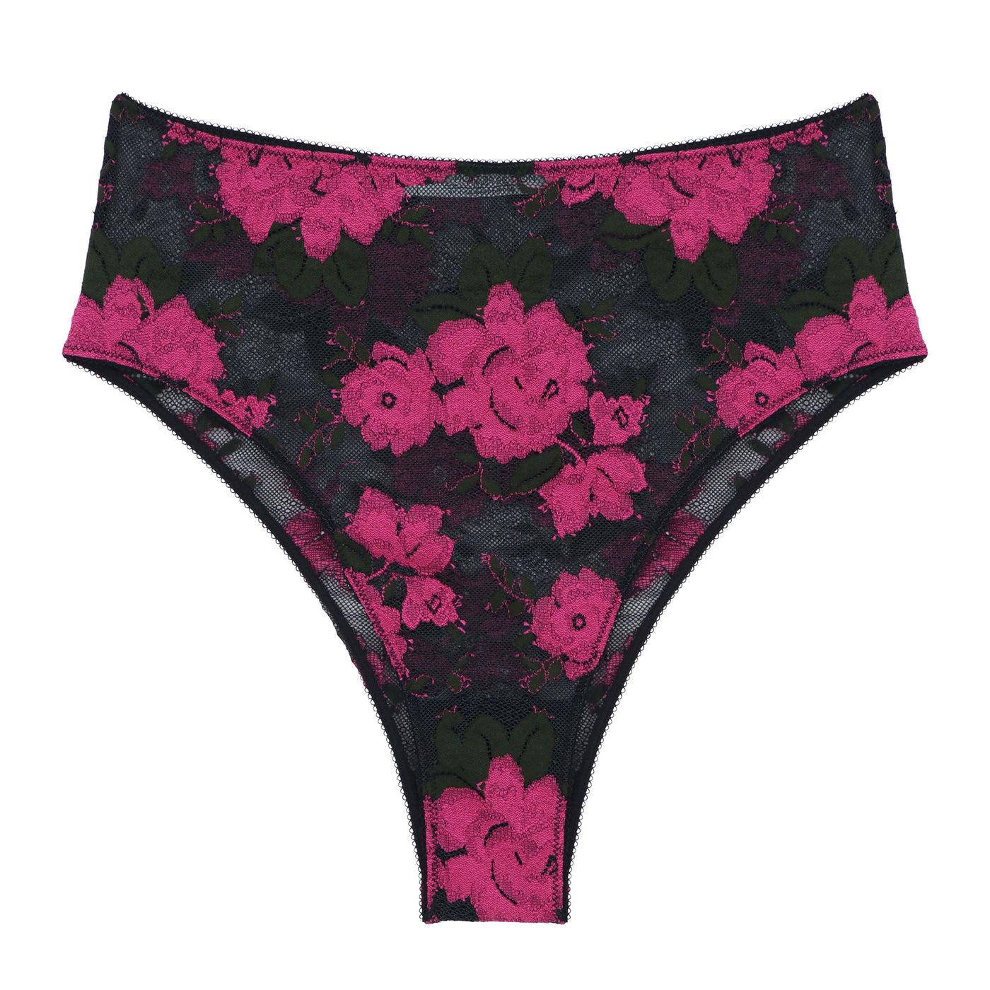 SOPHIA HIGH BRIEFS FUCHSIA