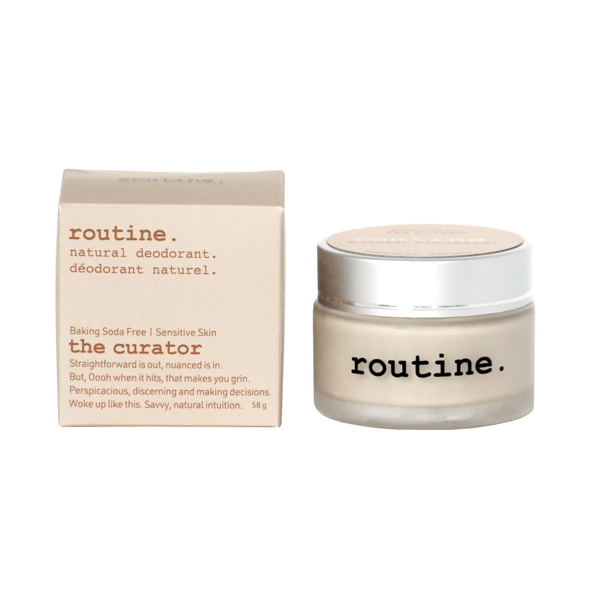 DÉODORANT CRÈME CURATOR DE ROUTINE