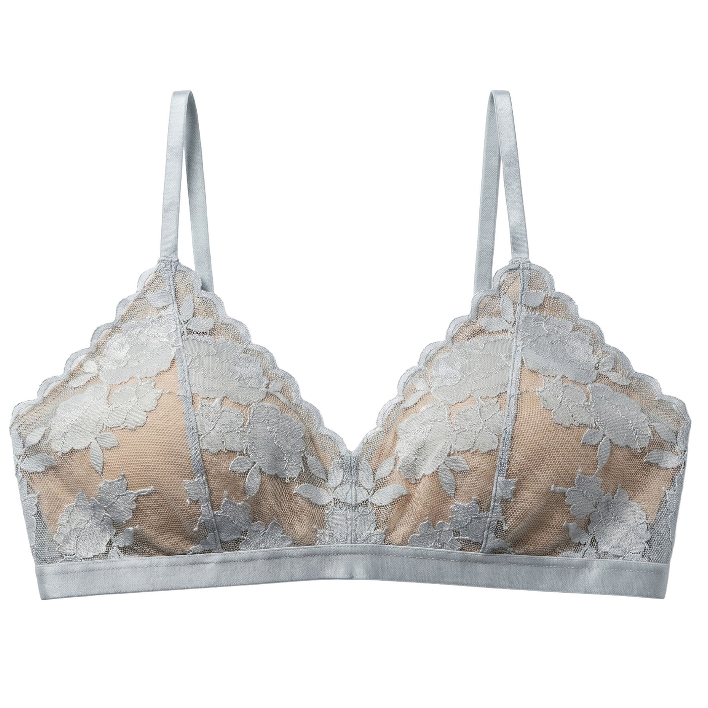 PRE-ORDER TALIA BANDEAU BRA BLUE – Underprotection EU