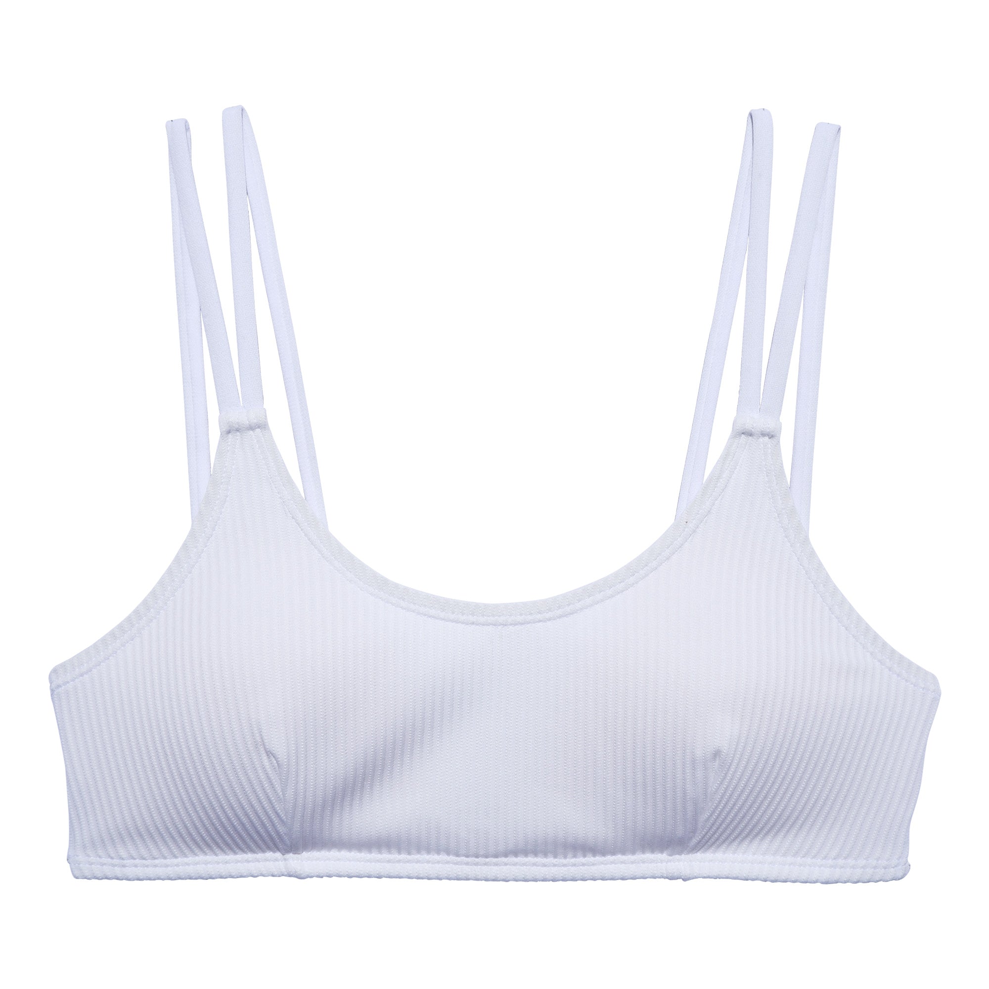 ADRIANNA BIKINI BRA WHITE