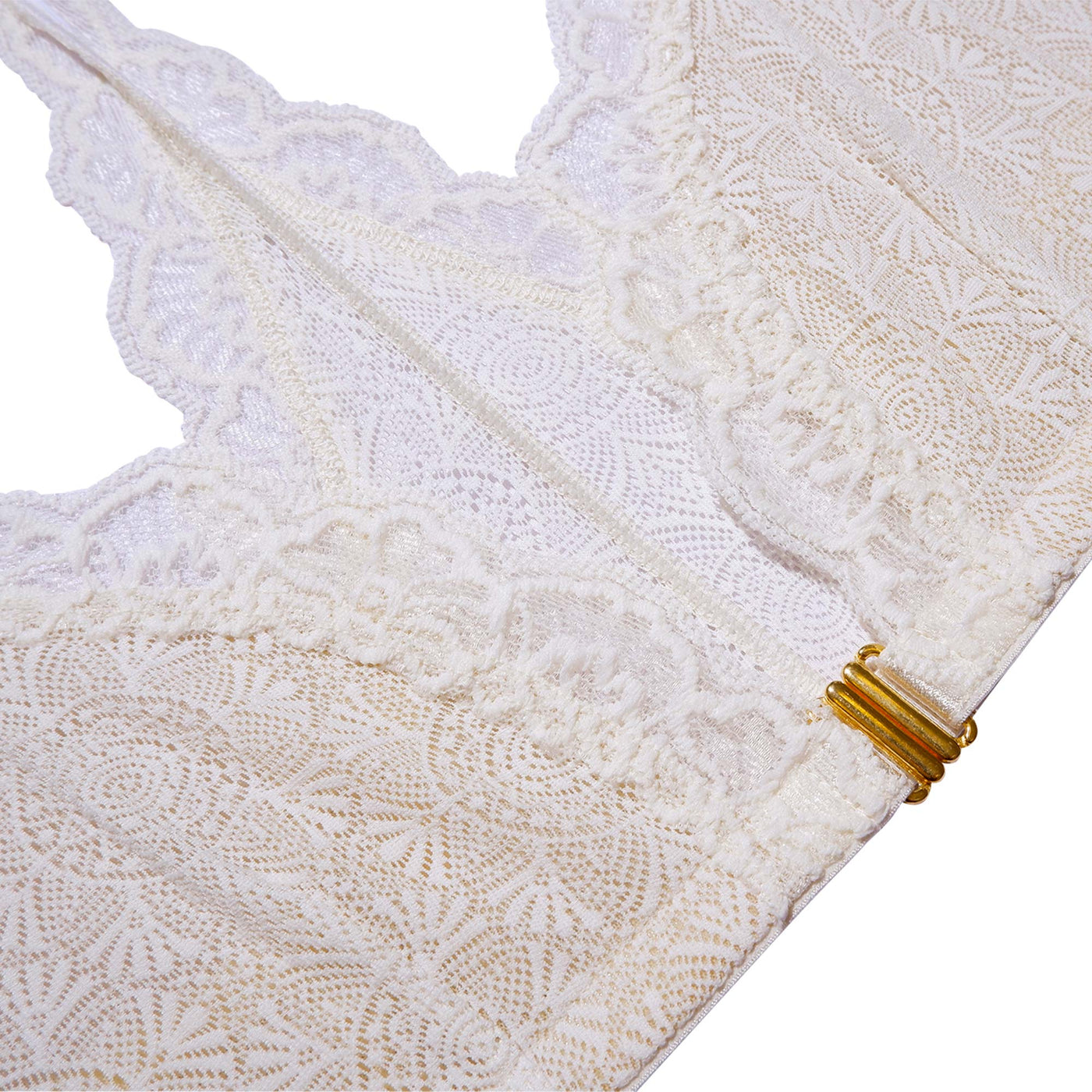 Fabienne Bra Creme. Detailed picture. 