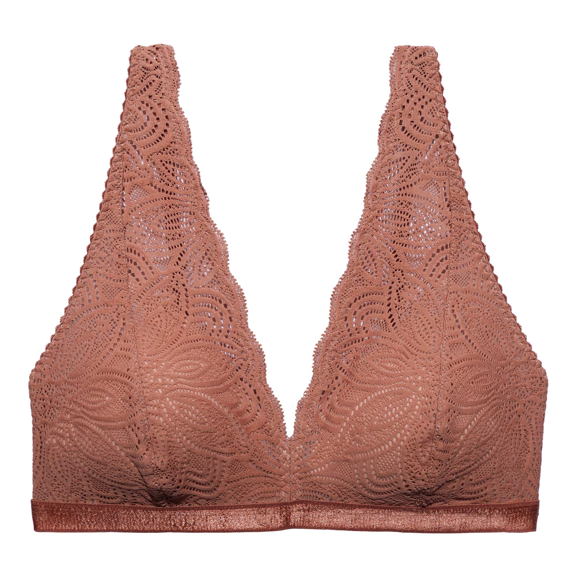 LUNA HIGH APEX BRA CLAY