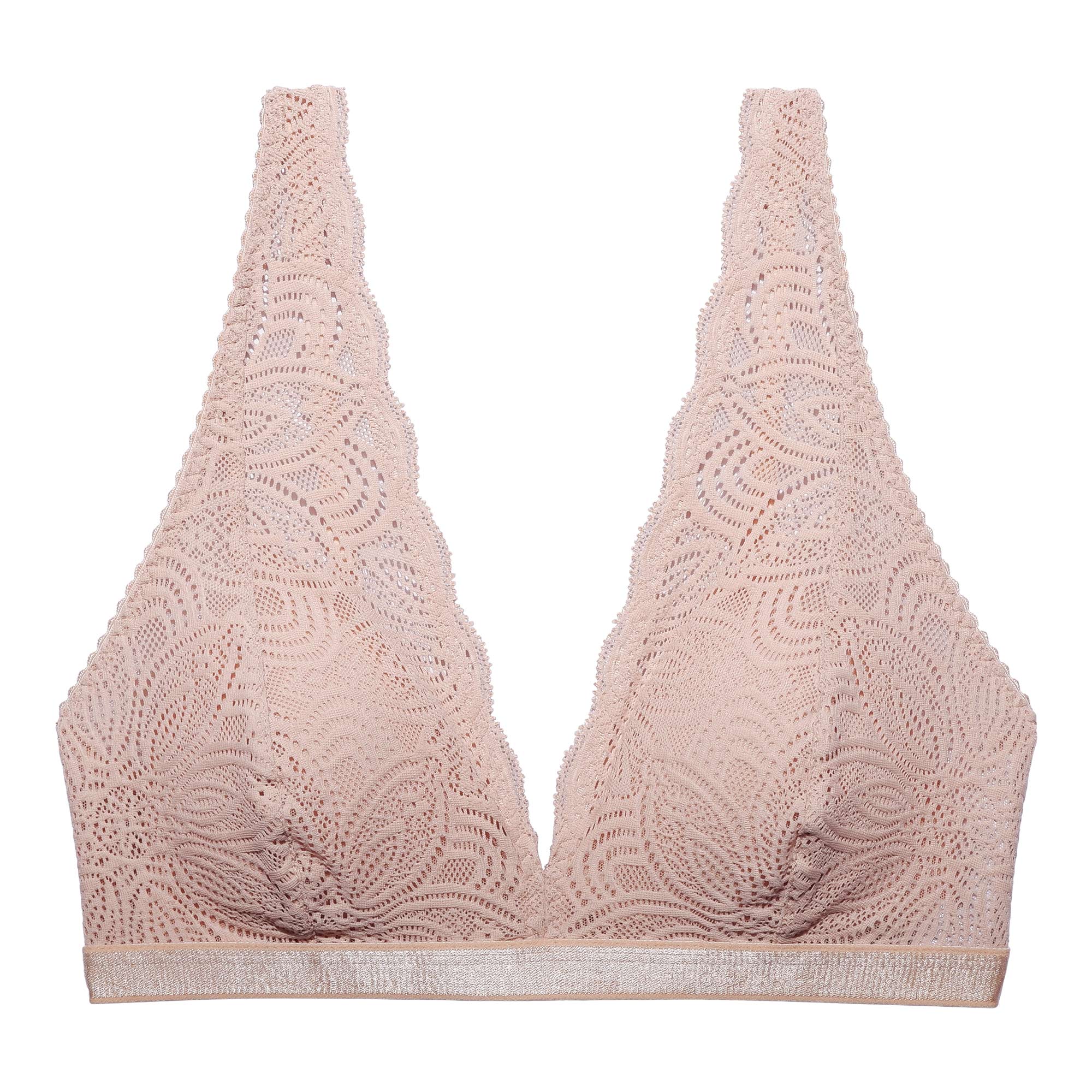LUNA HIGH APEX BRA LIGHT BEIGE