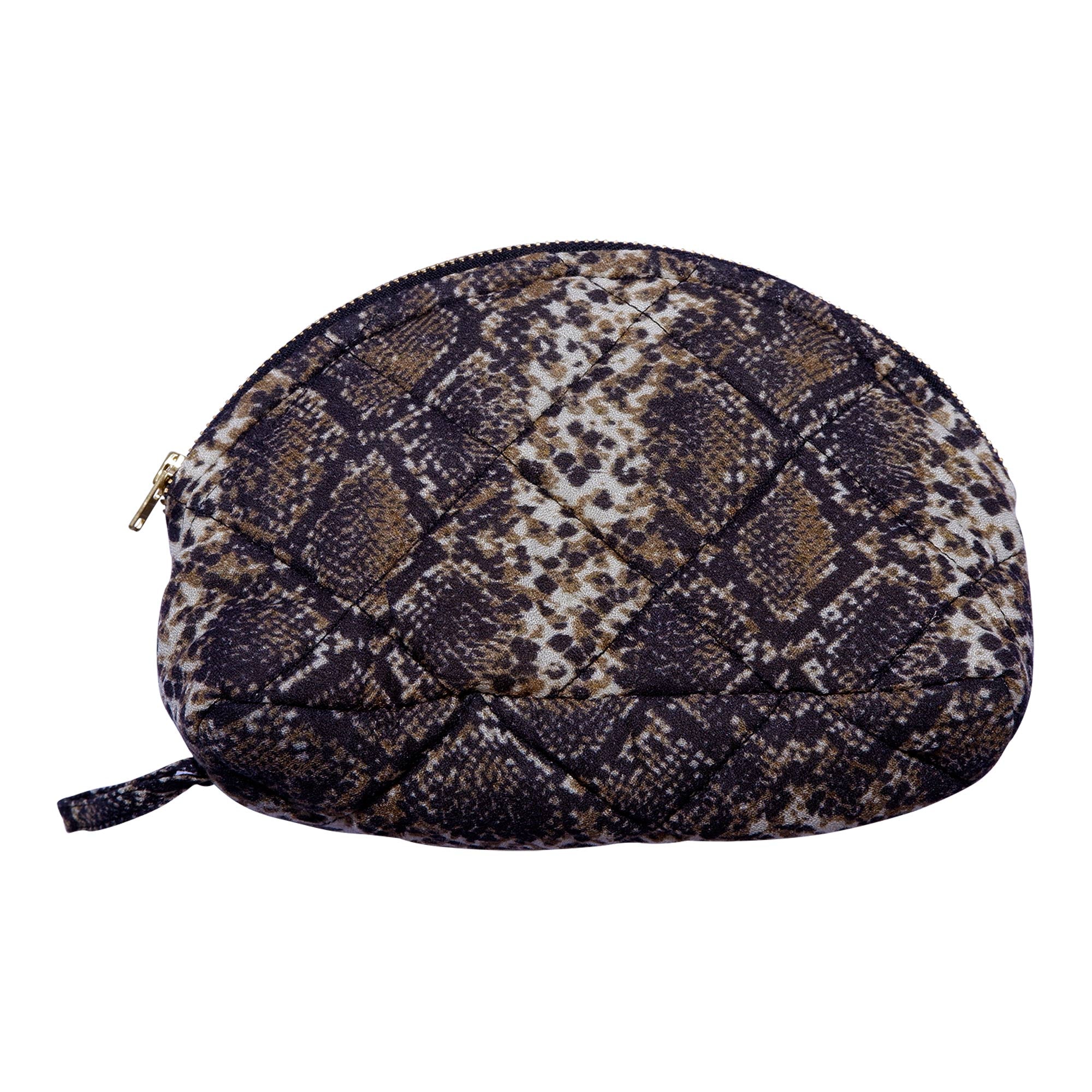 MELINA MAKEUP PURSE CAMEL
