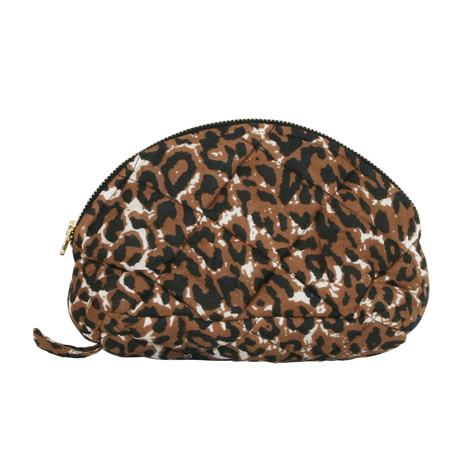 LEONORA MAKEUP PURSE BROWN